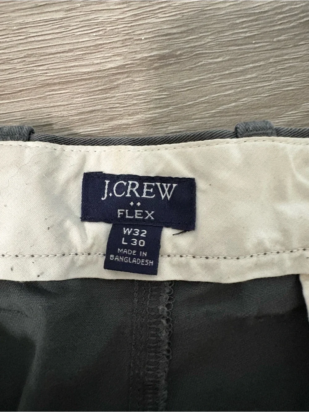 J.Crew Men's Olive Greenish Grey  Chino Pants